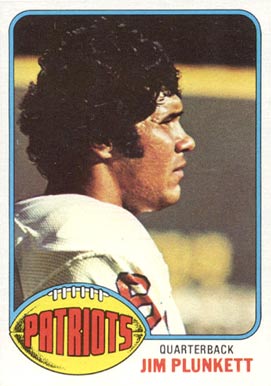 1976 Topps Jim Plunkett #104 Football Card