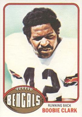 1976 Topps Boobie Clark #109 Football Card