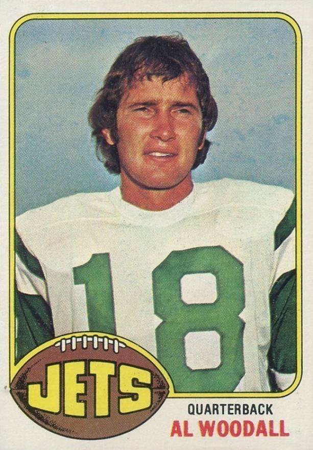 1976 Topps Al Woodall #118 Football Card