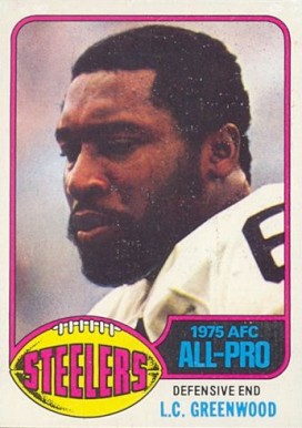 1976 Topps L.C. Greenwood #180 Football Card