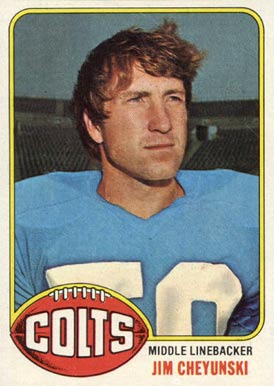 1976 Topps Jim Cheyunski #232 Football Card