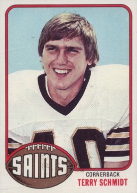 1976 Topps Terry Schmidt #247 Football Card