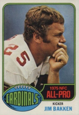 1976 Topps Jim Bakken #290 Football Card