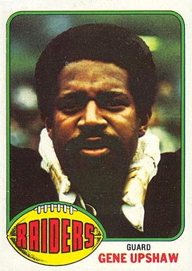 1976 Topps Gene Upshaw #295 Football Card