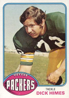 1976 Topps Dick Himes #303 Football Card