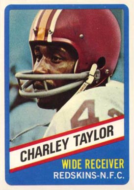1976 Wonder Bread Charley Taylor #5 Football Card