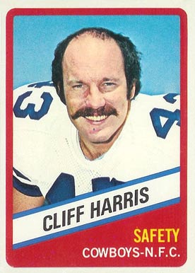1976 Wonder Bread Cliff Harris #21 Football Card