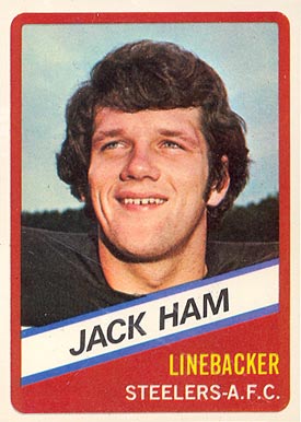 1976 Wonder Bread Jack Ham #18 Football Card