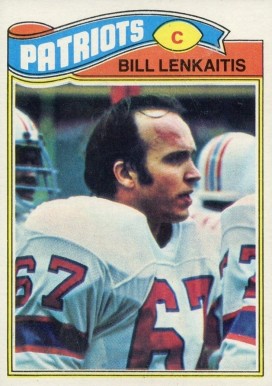 1977 Topps Bill Lenkaitis #38 Football Card