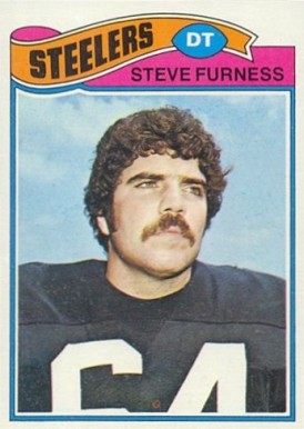 1977 Topps Steve Furness #9 Football Card
