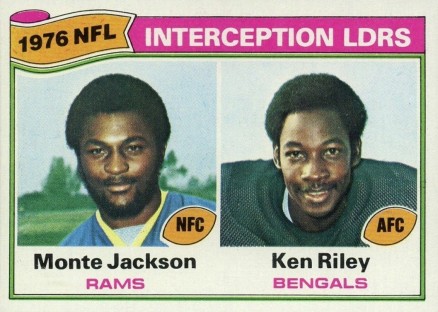 1977 Topps NFL Interception Leaders #5 Football Card