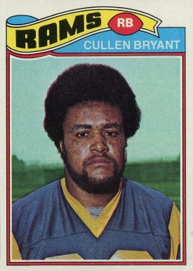 1977 Topps Cullen Bryant #154 Football Card