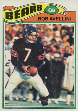1977 Topps Bob Avellini #145 Football Card