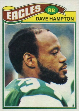 1977 Topps Dave Hampton #126 Football Card
