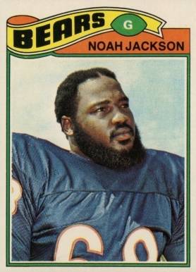 1977 Topps Noah Jackson #86 Football Card