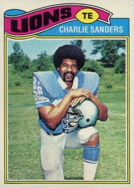 1977 Topps Charlie Sanders #85 Football Card