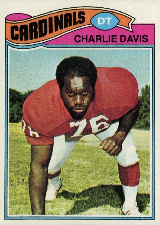1977 Topps Charlie Davis #303 Football Card