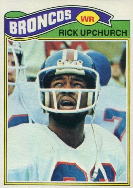 Rick Upchurch Football Cards