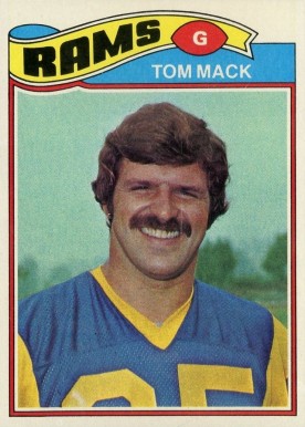 1977 Topps Tom Mack #265 Football Card