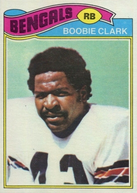 1977 Topps Boobie Clark #411 Football Card