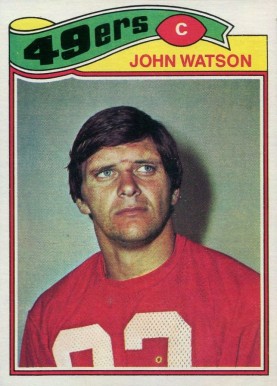 1977 Topps John Watson #364 Football Card
