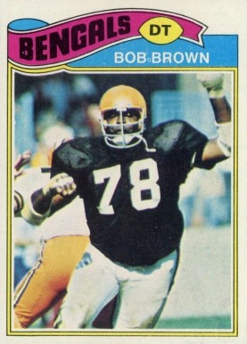 1977 Topps Bob Brown #491 Football Card