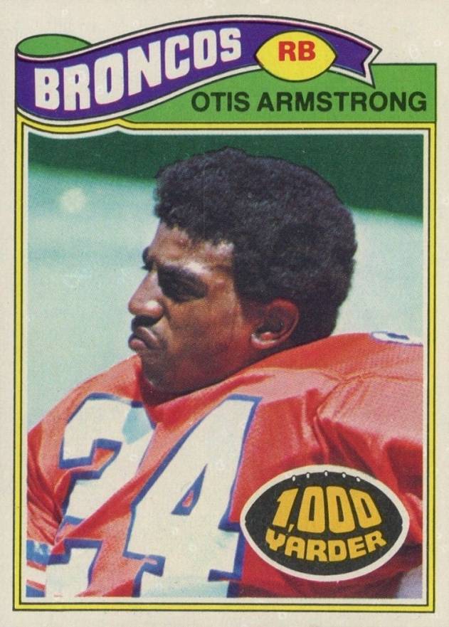 1977 Topps Otis Armstrong #285 Football Card