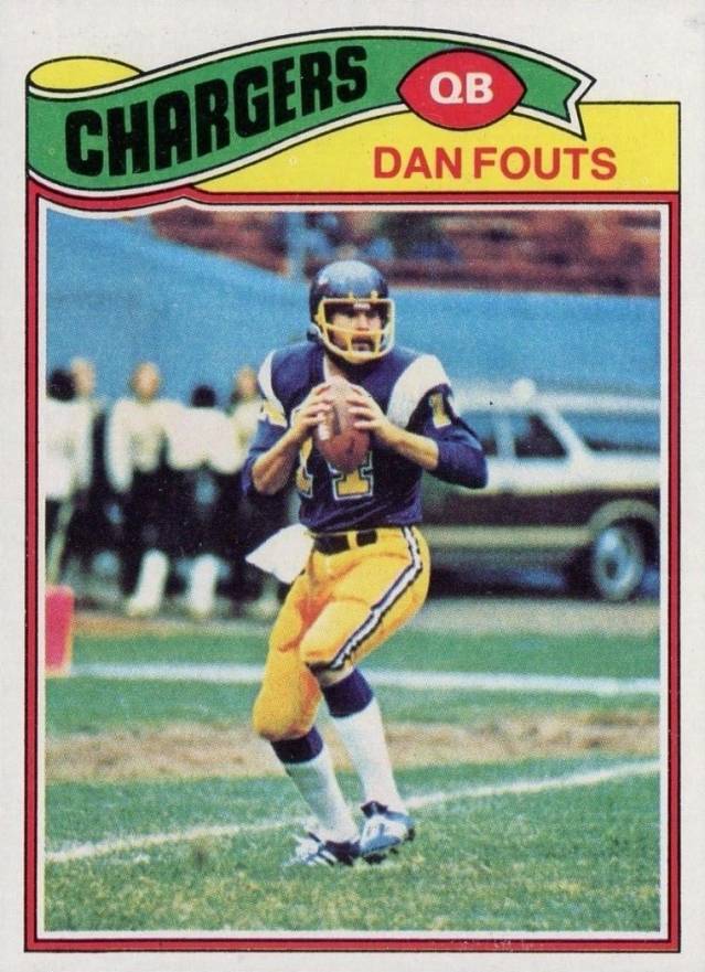 1977 Topps Dan Fouts #274 Football Card
