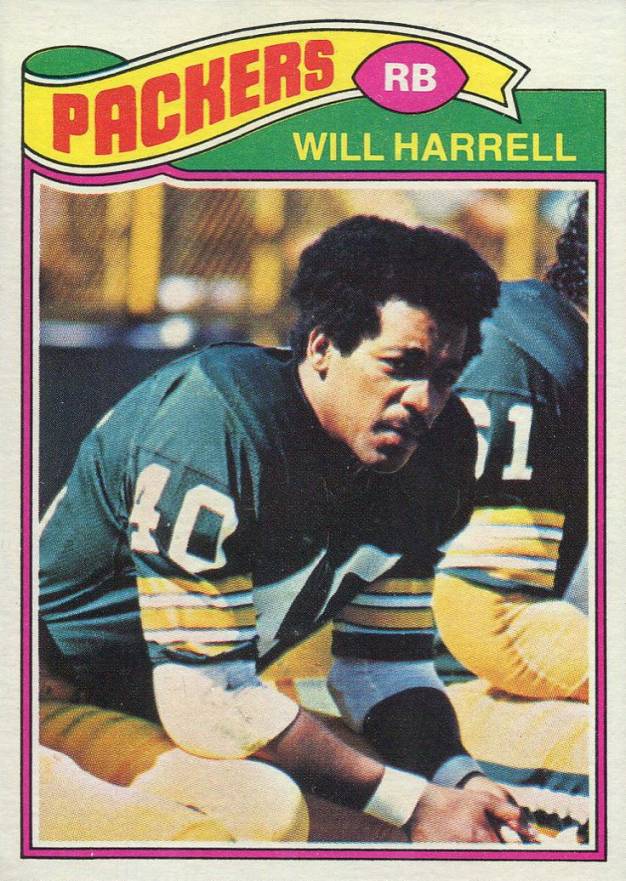 1977 Topps Will Harrell #237 Football Card