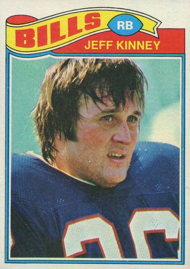 1977 Topps Jeff Kinney #514 Football Card