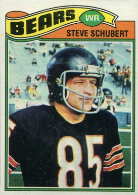 1977 Topps Steve Schubert #502 Football Card