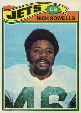 1977 Topps Rich Sowells #488 Football Card