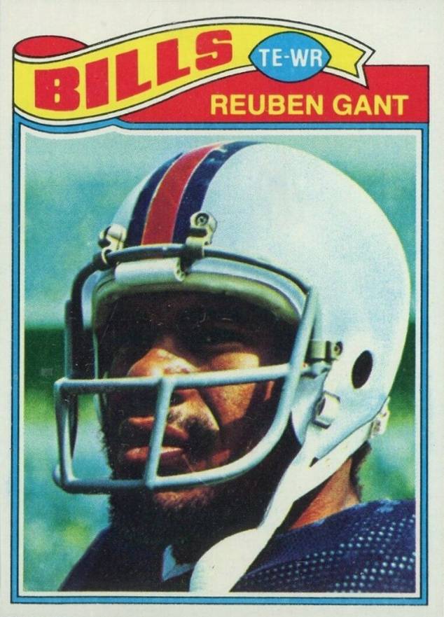 1977 Topps Reuben Gant #489 Football Card