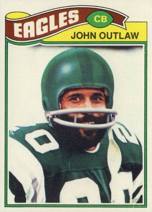 1977 Topps John Outlaw #466 Football Card