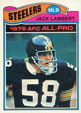 1977 Topps Jack Lambert #480 Football Card