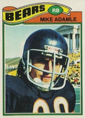 1977 Topps Mike Adamle #481 Football Card