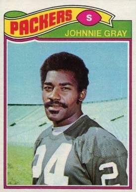 1977 Topps Johnnie Gray #471 Football Card