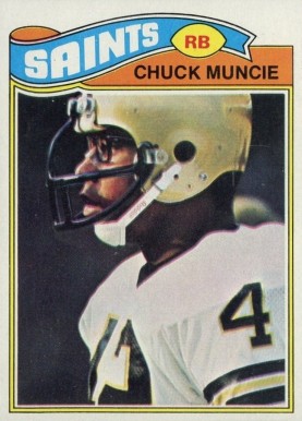 1977 Topps Chuck Muncie #467 Football Card