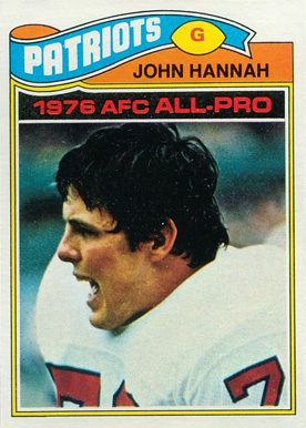 1977 Topps John Hannah #460 Football Card