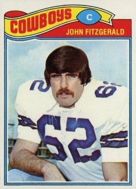 1977 Topps John Fitzgerald #447 Football Card