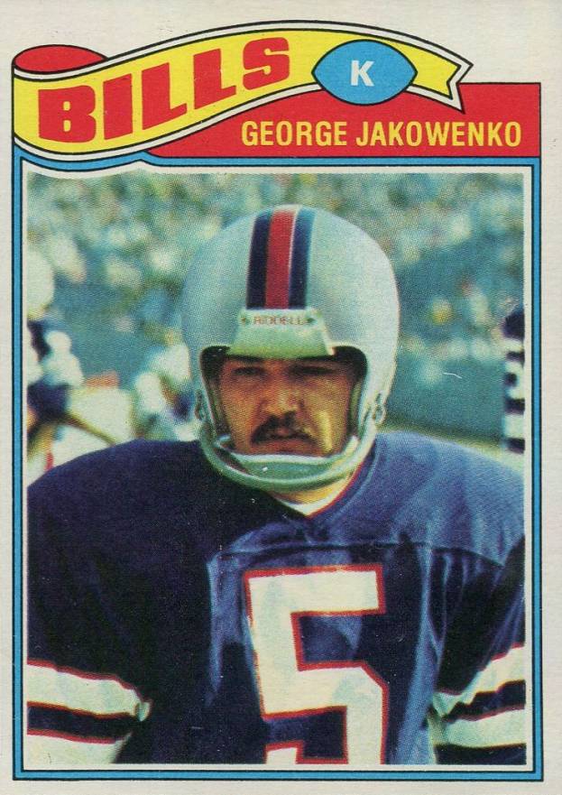 1977 Topps George Jakowenko #446 Football Card