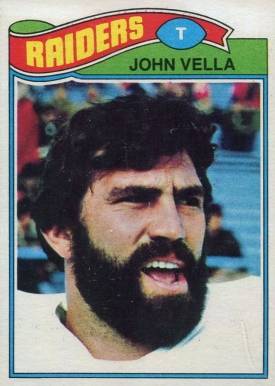 1977 Topps John Vella #438 Football Card