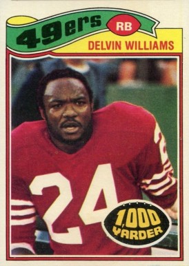 1977 Topps Delvin Williams #425 Football Card