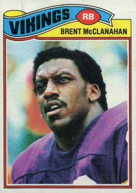1977 Topps Brent McClanahan #419 Football Card