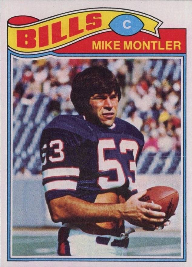 1977 Topps Mike Montler #416 Football Card