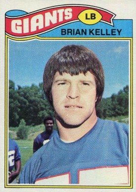 1977 Topps Brian Kelley #414 Football Card