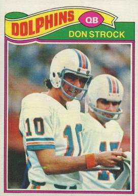 1977 Topps Don Strock #413 Football Card