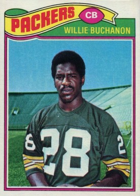 1977 Topps Willie Buchanon #402 Football Card