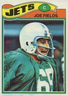 1977 Topps Joe Fields #398 Football Card