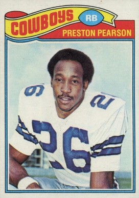 1977 Topps Preston Pearson #395 Football Card